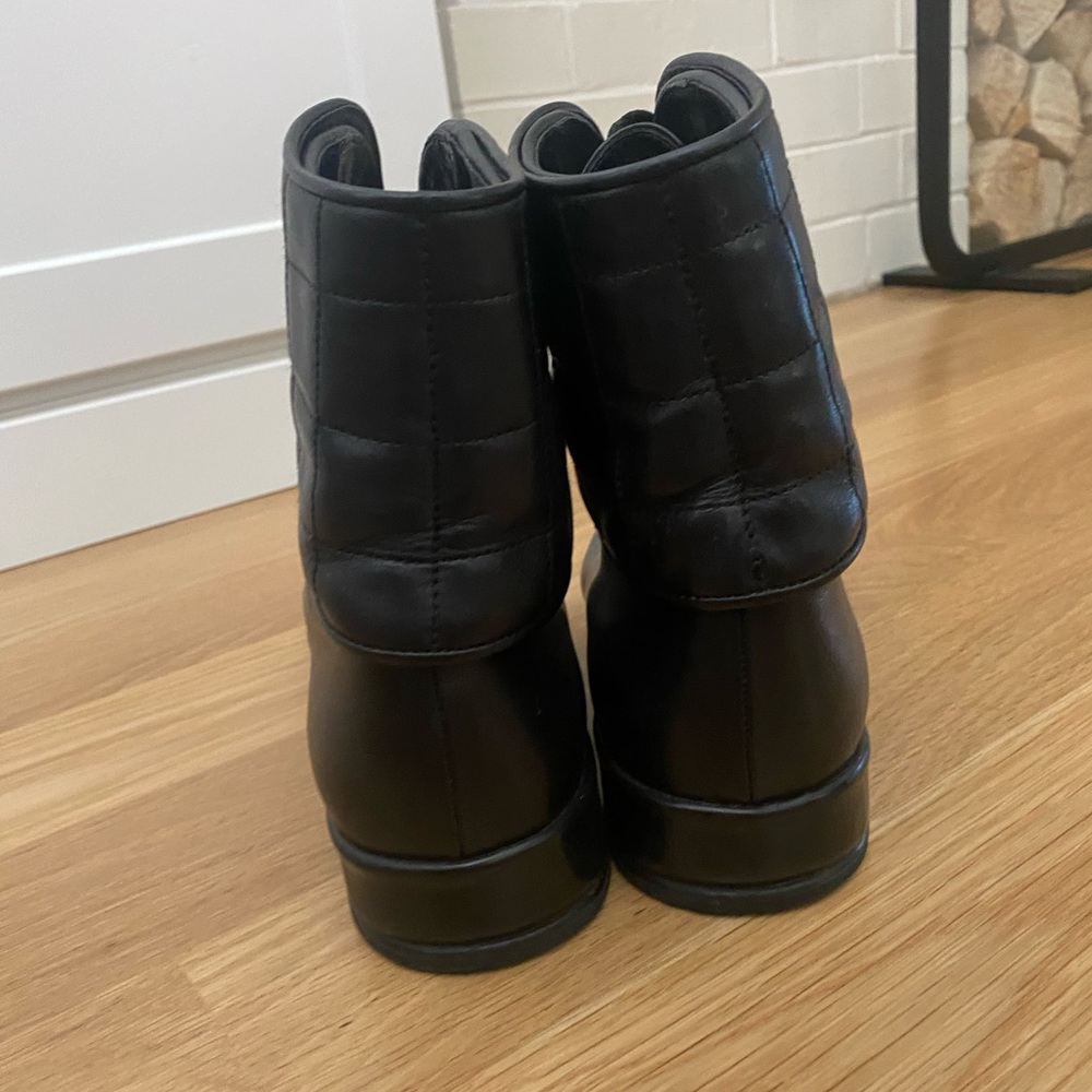🖤 Chanel Black Combat Boots 🖤 - Picture 6 of 6
